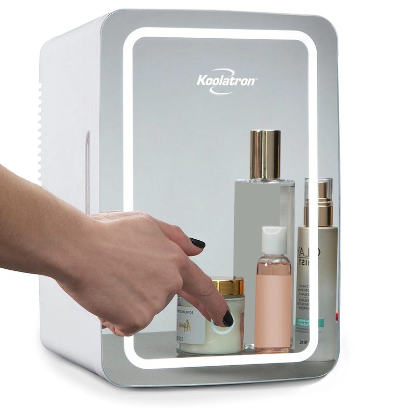 Koolatron Mirrored Cosmetics Fridge 6L (COSM06) — official product image
