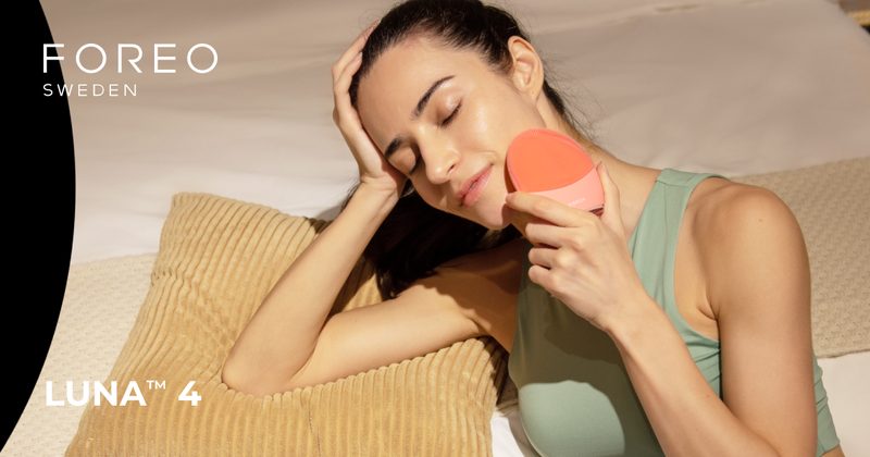 FOREO LUNA 4 Smart Facial Cleansing & Firming Massage Device — official product image