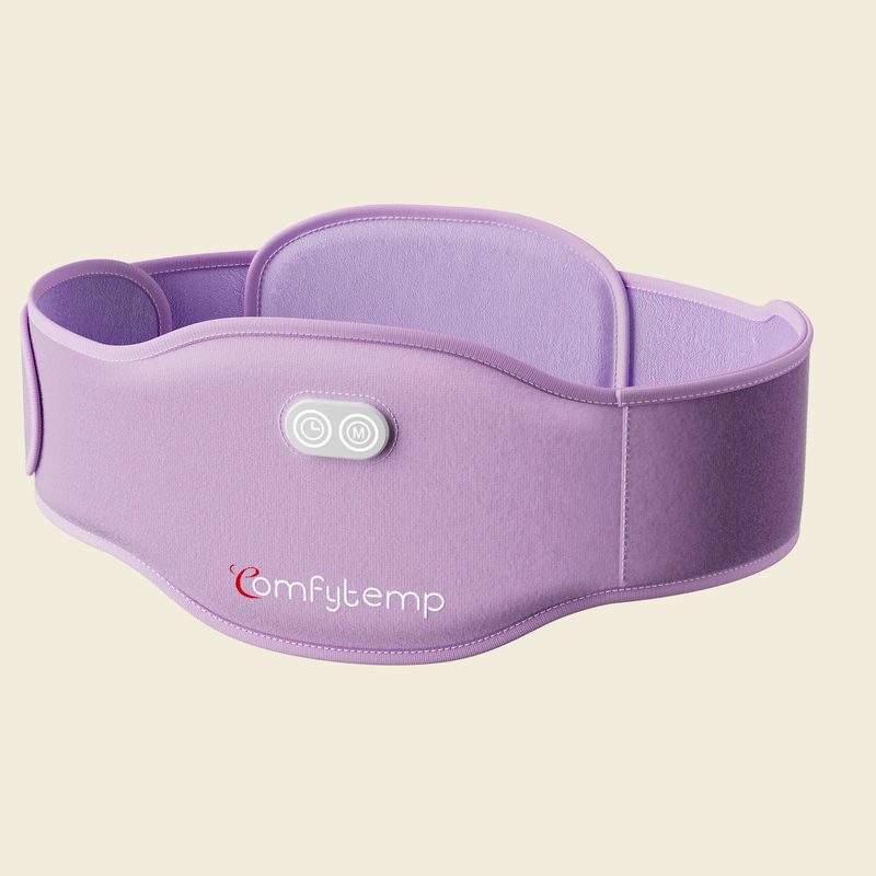 Comfytemp Portable Belly and Back Heating Pad (Cordless, with Massager) — official product image